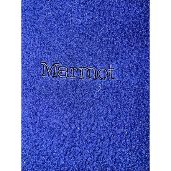 Marmot Womens Full Zip Fleece Jacket Size Large Blue, Sleeve Zip Pockets! - Picture 11 of 11